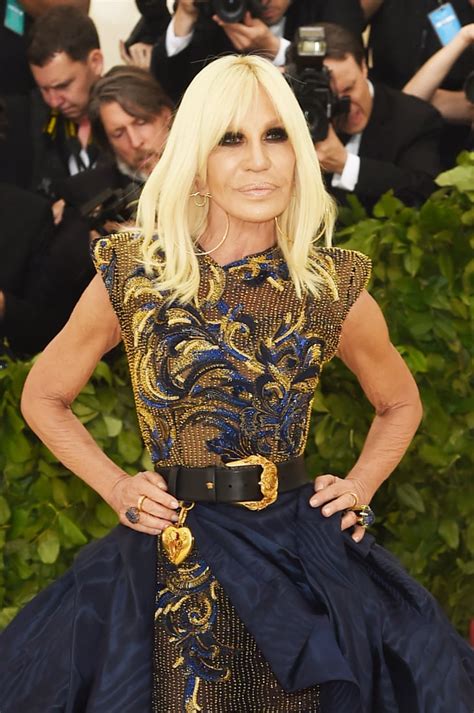 donatella versace black hair|donatella versace black dress.